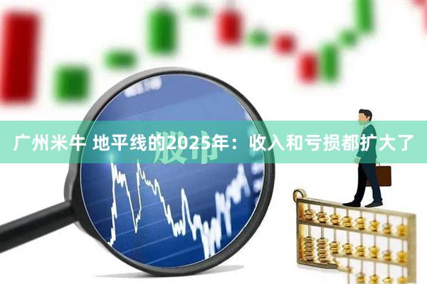广州米牛 地平线的2025年：收入和亏损都扩大了