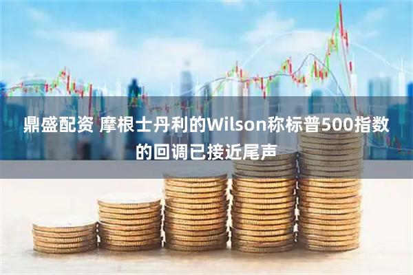 鼎盛配资 摩根士丹利的Wilson称标普500指数的回调已接近尾声