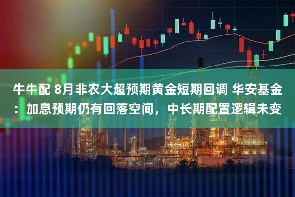 牛牛配 8月非农大超预期黄金短期回调 华安基金：加息预期仍有回落空间，中长期配置逻辑未变